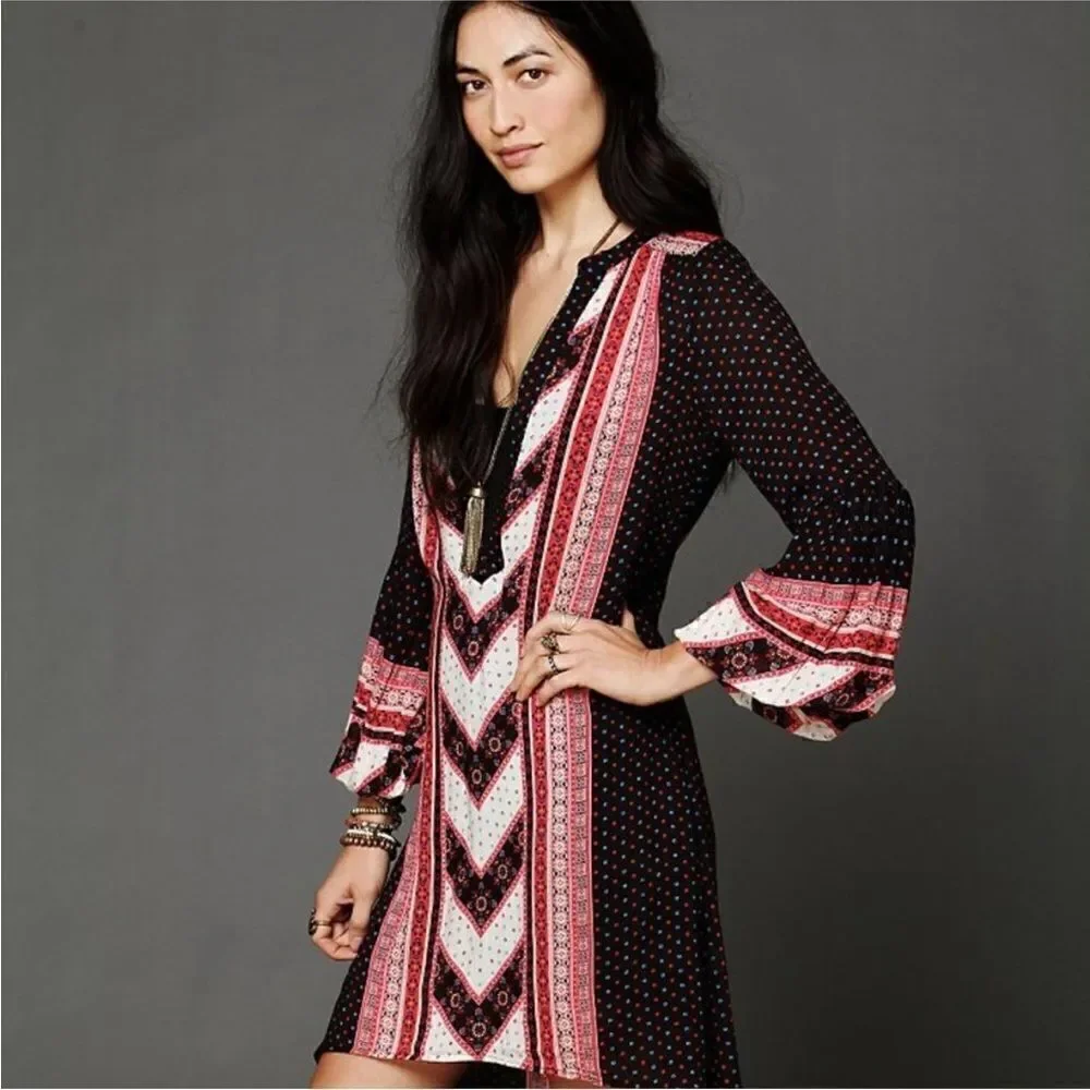 Free People Peacemaker shirt dress